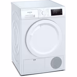 Siemens iQ300 WT43H003, Libera installazione, Caricamento frontale, Pompa di calore, Bianco, Pulsanti, Touch, Destra