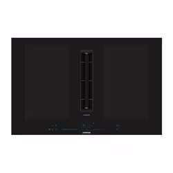 Siemens EX877NX68E, Nero, Da incasso, 80 cm, Piano cottura a induzione, Vetro-ceramica, 4 Fornello(i)