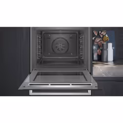 Siemens iQ300 HB372ABS0 forno 71 L Nero, Acciaio inox