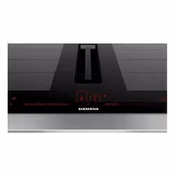 Siemens iQ700 EX875LX57E piano cottura Nero Da incasso 80 cm Piano cottura a induzione 4 Fornello(i) Cappa da incasso