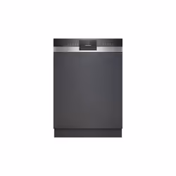 Siemens iQ300 SX53ES02CE, A scomparsa parziale, Dimensione massima (60 cm), Acciaio inox, Nero, Acciaio inox, Pulsanti, 1,75 ...