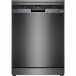 Siemens iQ300 SN23EC03ME, Libera installazione, Dimensione massima (60 cm), Nero, Acciaio inox, Nero, Pulsanti, 1,75 m
