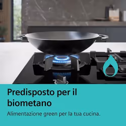 Siemens EC6A5HI90 piano cottura Nero, Acciaio inox Da incasso 60 cm Gas 4 Fornello(i) - Vista aggiuntiva 7