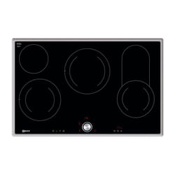 Neff T18BT16N0 Nero Da incasso 80 cm Ceramica 4 Fornello(i)