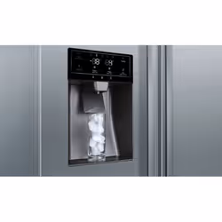Neff KA3923IE0 frigorifero side-by-side Libera installazione 562 L E Nero, Grigio