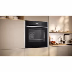 Neff N 70 B24CR71N0 forno 71 L Nero, Acciaio inox - Vista aggiuntiva 5