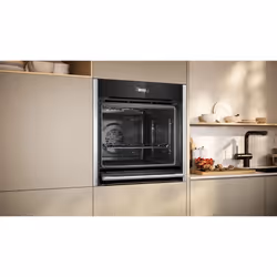 Neff B54CR71N0 forno 71 L Nero, Acciaio inox - Vista aggiuntiva 4