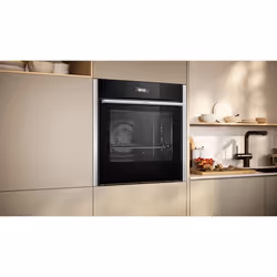 Neff B54CR71N0 forno 71 L Nero, Acciaio inox - Vista aggiuntiva 6