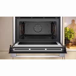 Neff N 90 C24MS31N0 forno 45 L 3600 W Nero, Acciaio inox
