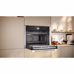 Neff N 90 C24MS31N0 forno 45 L 3600 W Nero, Acciaio inox - Vista aggiuntiva 4