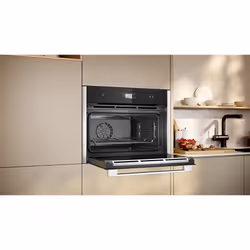 Neff C24FS31N0 forno a vapore Media Nero, Acciaio inox Touch - Vista aggiuntiva 4