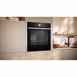 Neff B64VT73N0 forno 71 L Nero, Acciaio inox - Vista aggiuntiva 6
