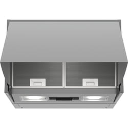 Bosch Serie 2 DEM63AC00 cappa aspirante Semintegrato (semincassato) Argento D 360 m³/h