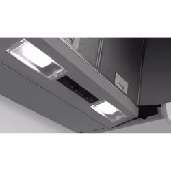 Bosch Serie 2 DEM63AC00 cappa aspirante Semintegrato (semincassato) Argento D 360 m³/h