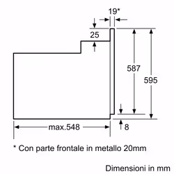 Bosch Serie 2 HBF113BR1S Forno da incasso 60 x 60 cm Acciaio Classe A - Vista aggiuntiva 6