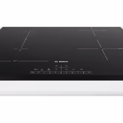 Bosch Serie 6 PVS651FC5E piano cottura Nero Da incasso 60 cm Piano cottura a induzione 4 Fornello(i)