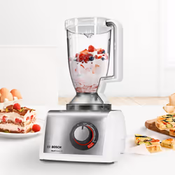 Bosch MC812S814 Food processor MultiTalent 8 1250 W Bianco, Inox spazzolato - Vista aggiuntiva 4