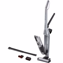 Bosch BCH3P210, Aspirapolvere a bastone 2 in 1, Senza sacchetto, Nero, Grigio, 0,4 L, Secco, Filtro