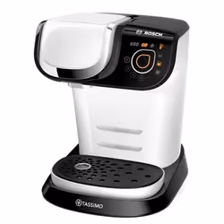 Bosch My Way 2, Macchina per caffè a capsule, Capsule caffè, 1300 W, Bianco