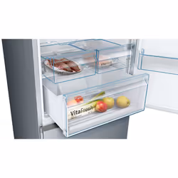Bosch Serie 4 KGN49XIEA frigorifero con congelatore Libera installazione 438 L E Acciaio inox - Vista aggiuntiva 6