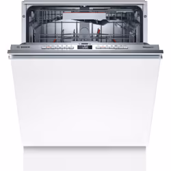 Bosch Serie 4 SMV4HDX58E, A scomparsa totale, Dimensione massima (60 cm), Bianco, Acciaio inox, Pulsanti, 1,75 m