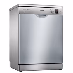 Bosch Serie 2 SMS25AI07E, Libera installazione, Dimensione massima (60 cm), Acciaio inox, Acciaio inox, Pulsanti, Manopola, L ...