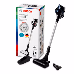 Bosch Serie 6 BBS611PCK Scopa elettrica ricaricabile Unlimited Blu - Vista aggiuntiva 4