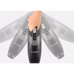 Bosch Serie 2 BBHF214G scopa elettrica Aspirapolvere a bastone 2 in 1 Batteria Secco Senza sacchetto Grigio - Vista aggiuntiva 4