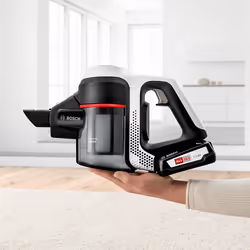 Bosch Serie 6 BCS61113 scopa elettrica Aspirapolvere a bastone 2 in 1 Batteria Secco Senza sacchetto Bianco - Vista aggiuntiva 4