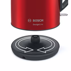 Bosch TWK3P424 bollitore elettrico 1,7 L 2400 W Grigio, Rosso - Vista aggiuntiva 4