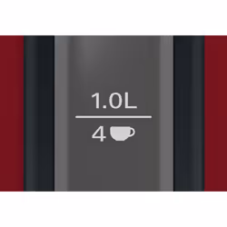 Bosch TWK3P424 bollitore elettrico 1,7 L 2400 W Grigio, Rosso - Vista aggiuntiva 8