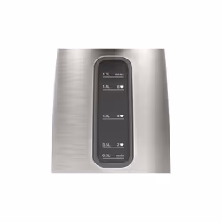 Bosch TWK5P480 bollitore elettrico 1,7 L 2400 W Nero, Acciaio inox