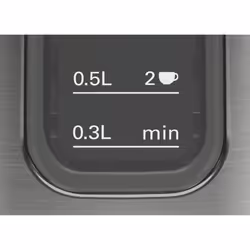 Bosch TWK5P475 bollitore elettrico 1,7 L 2400 W Grigio - Vista aggiuntiva 6