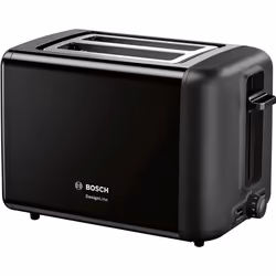 Bosch TAT3P423, 2 fetta/e, Nero, Acciaio inox, 970 W, 220-240 V, 300 mm