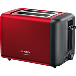 Bosch TAT3P424 tostapane 2 fetta/e 970 W Nero, Rosso