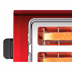 Bosch TAT3P424 tostapane 2 fetta/e 970 W Nero, Rosso - Vista aggiuntiva 5