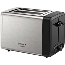Bosch TAT4P420 tostapane 2 fetta/e 970 W Nero, Acciaio inox