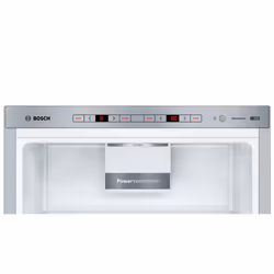 Bosch Serie 6 KGE49AICA frigorifero con congelatore Libera installazione 419 L C Acciaio inox