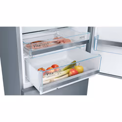 Bosch Serie 6 KGE49AICA frigorifero con congelatore Libera installazione 419 L C Acciaio inox - Vista aggiuntiva 5