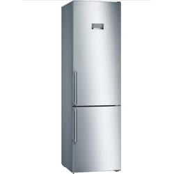 Bosch Serie 4 KGN397IEQ frigorifero con congelatore Libera installazione 368 L E Acciaio inox