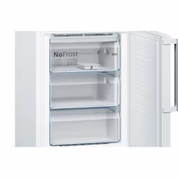 Bosch Serie 4 KGN39VWEQ Frigorifero combinato da libera installazione 203 x 60 cm Bianco Classe E - Vista aggiuntiva 4
