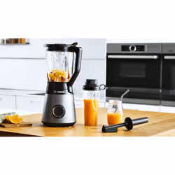 Bosch MMB6174S sbattitore Sbattitore con base 1200 W Nero, Metallico, Trasparente - Vista aggiuntiva 6