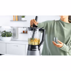 Bosch MMB6174S sbattitore Sbattitore con base 1200 W Nero, Metallico, Trasparente - Vista aggiuntiva 8
