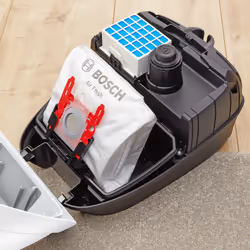 Bosch Serie 6 BGL6HYG1 aspirapolvere a traino A cilindro Secco 600 W Sacchetto per la polvere - Vista aggiuntiva 7