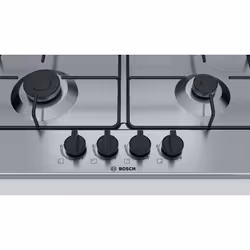 Bosch Serie 4 PGP6B5B85 Piano cottura a gas 60 cm Acciaio inox - Vista aggiuntiva 4