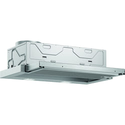 Bosch Serie 2 DFL063W56 cappa aspirante Semintegrato (semincassato) Metallico 328 m³/h