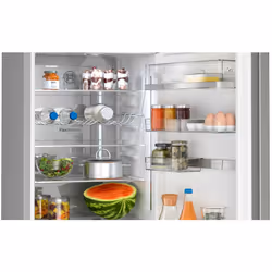 Bosch Serie 6 KGN39AIBT Frigorifero combinato da libera installazione 203 x 60 cm Acciaio spazzolato anti-impronta Classe B - Vista aggiuntiva 5