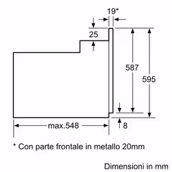 Bosch Serie 2 HBF011BA0 Forno da incasso 60 x 60 cm Nero Classe A - Vista aggiuntiva 7