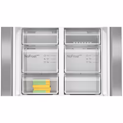 Bosch Serie 4 KFN96VPEA Frigorifero multidoor da libera installazione 183 x 90.5 cm Acciaio spazzolato anti-impronta Classe E - Vista aggiuntiva 6