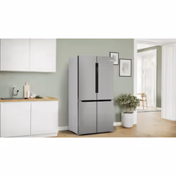Bosch Serie 4 KFN96VPEA Frigorifero multidoor da libera installazione 183 x 90.5 cm Acciaio spazzolato anti-impronta Classe E - Vista aggiuntiva 8